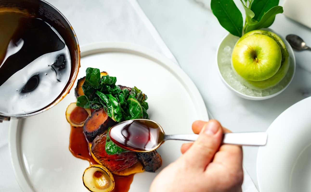 Enjoy French, European, Australian, Vegetarian options, Gluten Free options, Restaurant, Table service, Wheelchair accessible, $$$$, Families and Groups cuisine at Quoi Dining in Baulkham Hills, Sydney