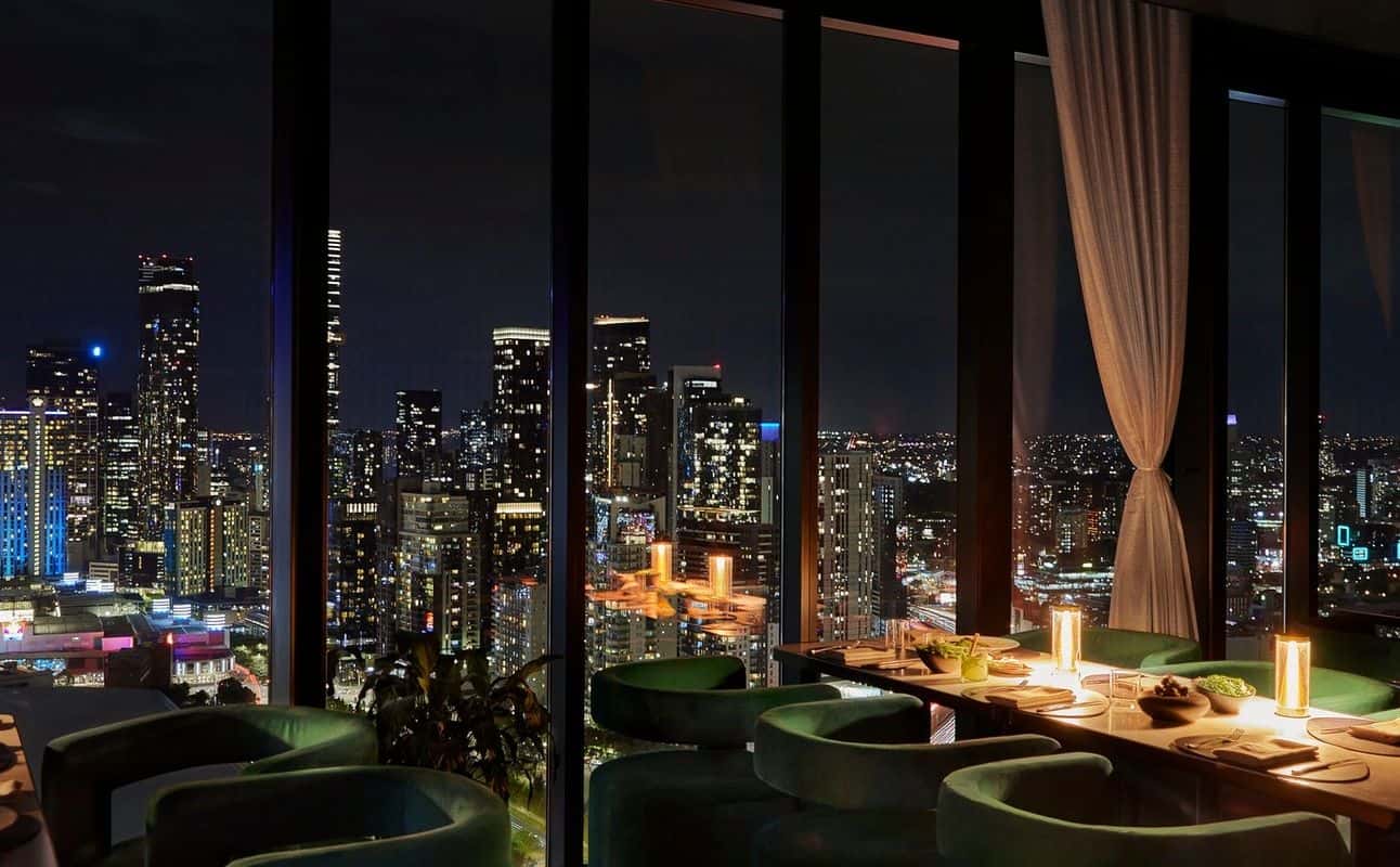 Enjoy Australian, Gluten Free options, Vegan options, Vegetarian options, Halal, Bars & pubs, Indoor & outdoor seating, $$$, Groups and Views cuisine at Strato Melbourne in Southbank, Melbourne