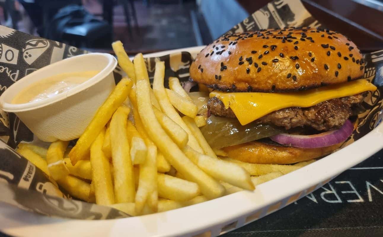 Enjoy Pub Food, Australian, Dairy free options, Gluten Free options, Vegan options, Vegetarian options, Restaurant, Indoor & outdoor seating, Wheelchair accessible, $$, Live music, Groups and Families cuisine at The Rec Bar Malaga in Malaga, Perth