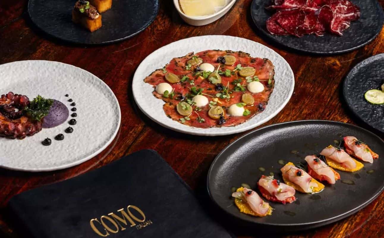 Enjoy Italian, Dairy free options, Gluten Free options, Vegetarian options, Vegan options, Restaurant, Indoor & outdoor seating, Table service, $$$$, Families, Groups, Date night, Special occasion, Business meetings and Views cuisine at Como Italian in The Rocks, Sydney