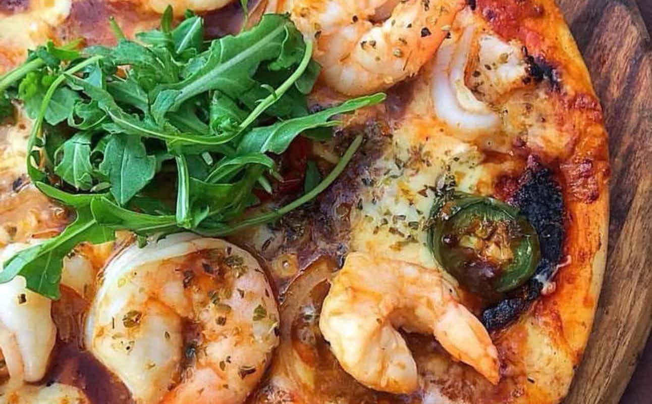 Enjoy Pizza, Vegetarian options, Restaurant, Indoor & Outdoor Seating, $$$ and Groups cuisine at Amigo’s Cafe & Pizzeria in Magill, Adelaide