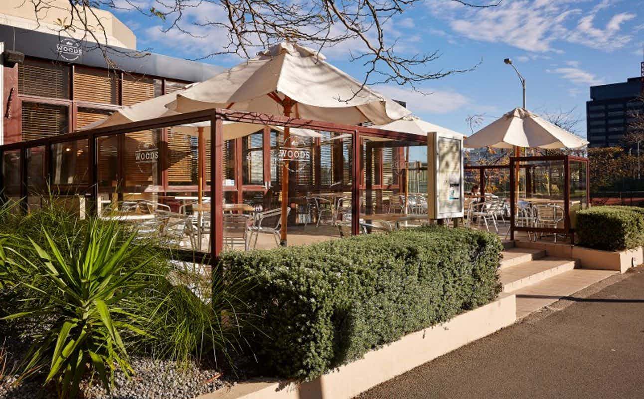 Enjoy Australian cuisine at Woods Bar and Restaurant in St Kilda, Melbourne