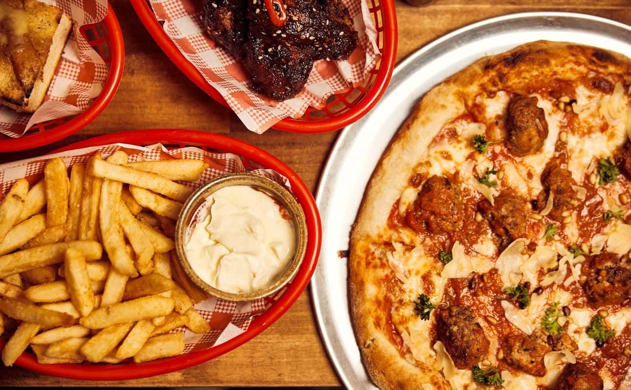 Enjoy Pizza cuisine at Fat Joe's Pizza Joint in Manly, Sydney