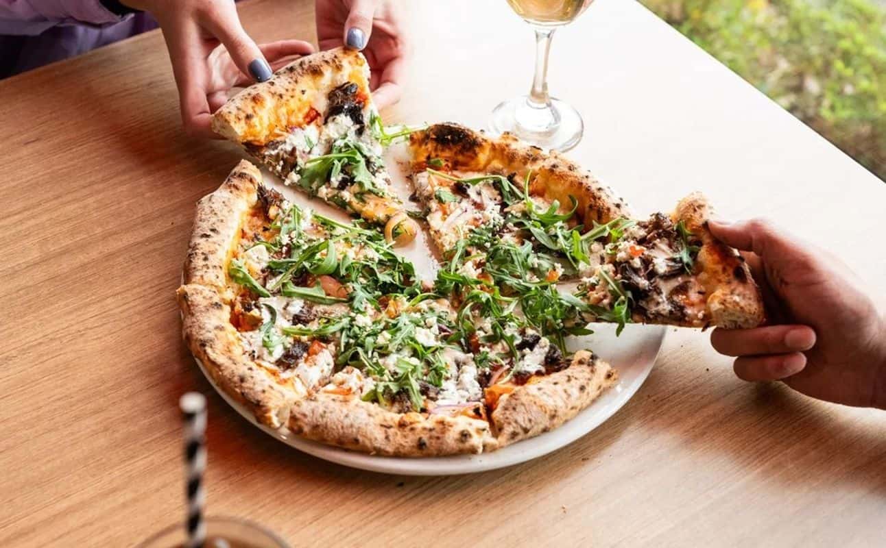 Enjoy Italian, Pizza, Australian, Vegan options, Restaurant, Highchairs available, Indoor & outdoor seating, Table service, Wheelchair accessible, Street parking, $$, Families and Groups cuisine at Slices Doreen in Doreen, Melbourne