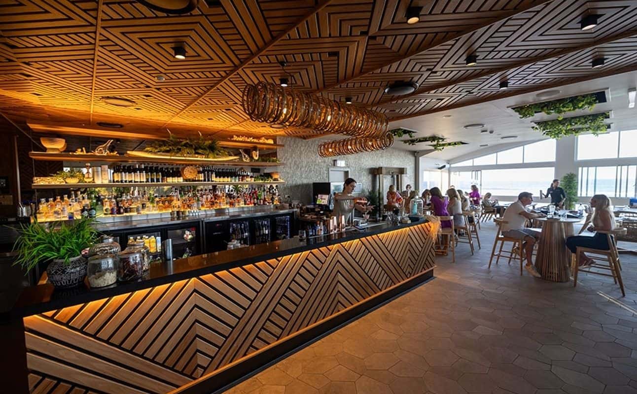 Enjoy Australian, Seafood, Restaurant, Free onsite parking, $$$$, Groups and Views cuisine at Sandfire in Miami, Gold Coast