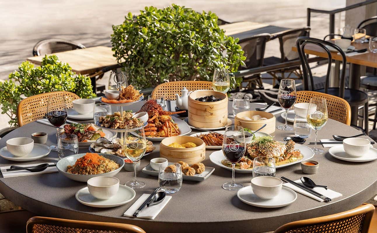 Enjoy Chinese, Asian, Gluten Free options, Vegan options, Vegetarian options, Restaurant, Highchairs available, Indoor & outdoor seating, Table service, Wheelchair accessible, $$$, Groups, Families and Special occasion cuisine at Lotus Barangaroo in Barangaroo, Sydney