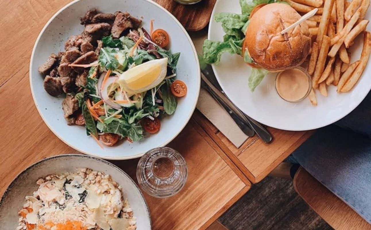 Enjoy Breakfast, Burgers and Cafe cuisine at Gibbons Street Cafe in Redfern, Sydney