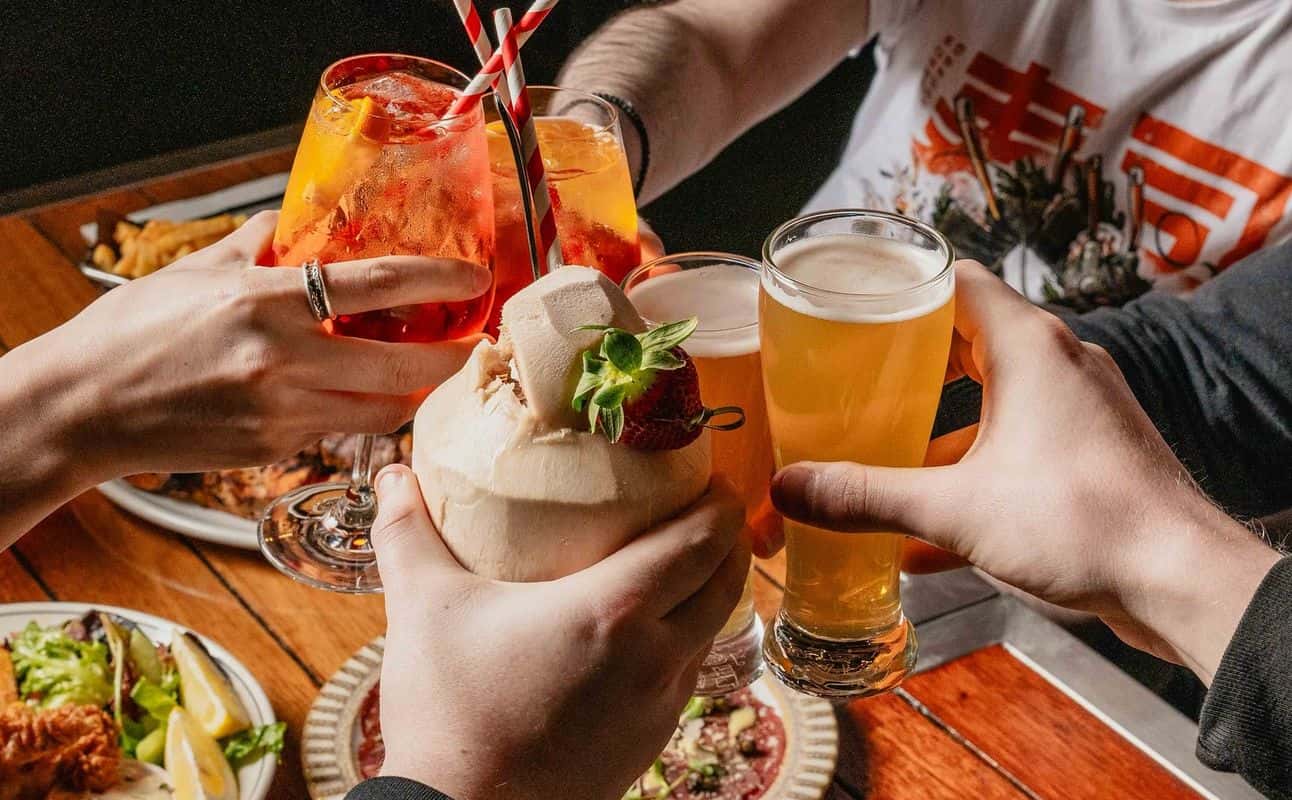 Enjoy Mediterranean, Seafood, Vegetarian options, Vegan options, Gluten Free options, Restaurant, Cafe, Free wifi, Highchairs available, Indoor & outdoor seating, Table service, Waterfront, Wheelchair accessible, $$$$, Families and Groups cuisine at Beachcomber Cafe in St Kilda, Melbourne