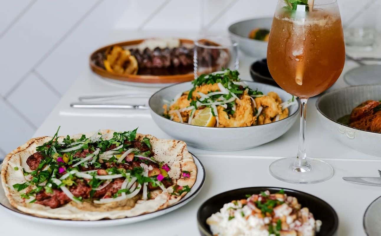 Enjoy Middle Eastern, Lebanese, Gluten Free options, Vegan options, Vegetarian options, Restaurant, Bars & pubs, Table service, Street parking, Highchairs available, $$$$, Families and Groups cuisine at Motel Mezza in Wyong, Central Coast & Hunter Valley