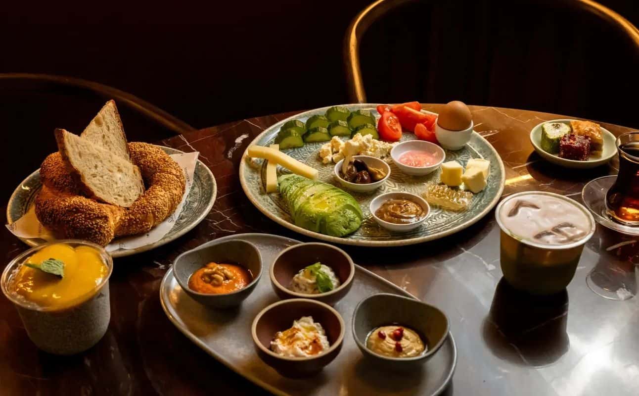 Enjoy Cafe, Turkish, Vegan options, Gluten Free options, Dairy free options, Vegetarian options, Halal, Cafe, Child friendly, Dog friendly, Indoor & outdoor seating, $$, Families, Groups and Hidden gems cuisine at Süreyya Kahve in West End, Brisbane