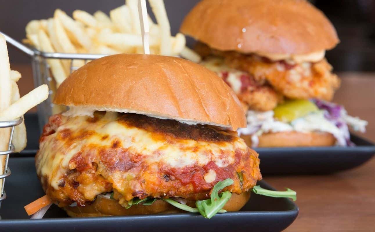Enjoy Pub Food, Vegetarian options, Gluten Free options, Bars & pubs, Dog friendly, Table service, Indoor & outdoor seating, Wheelchair accessible, Child friendly, Non-smoking, $$$ and Groups cuisine at Hop and Pickle in South Bank, Brisbane