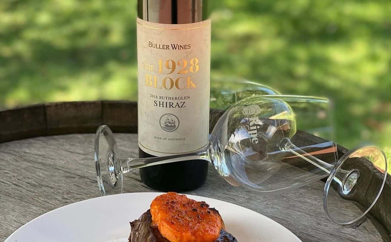 Enjoy Australian, Gluten Free options, Vegetarian options, Restaurant, Indoor & outdoor seating, $$$$, Families and Groups cuisine at The Pavilion Restaurant at Buller Wines in Rutherglen, North Eastern Victoria