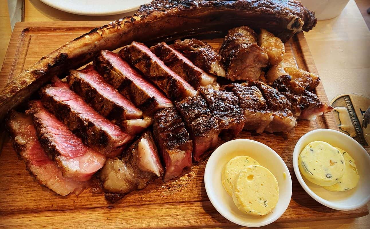Enjoy Steakhouse, American, European, Gluten Free options, Restaurant, Free wifi, Highchairs available, Table service, Wheelchair accessible, $$$$, Families, Groups and Special occasion cuisine at A Hereford Beefstouw in Melbourne CBD, Melbourne