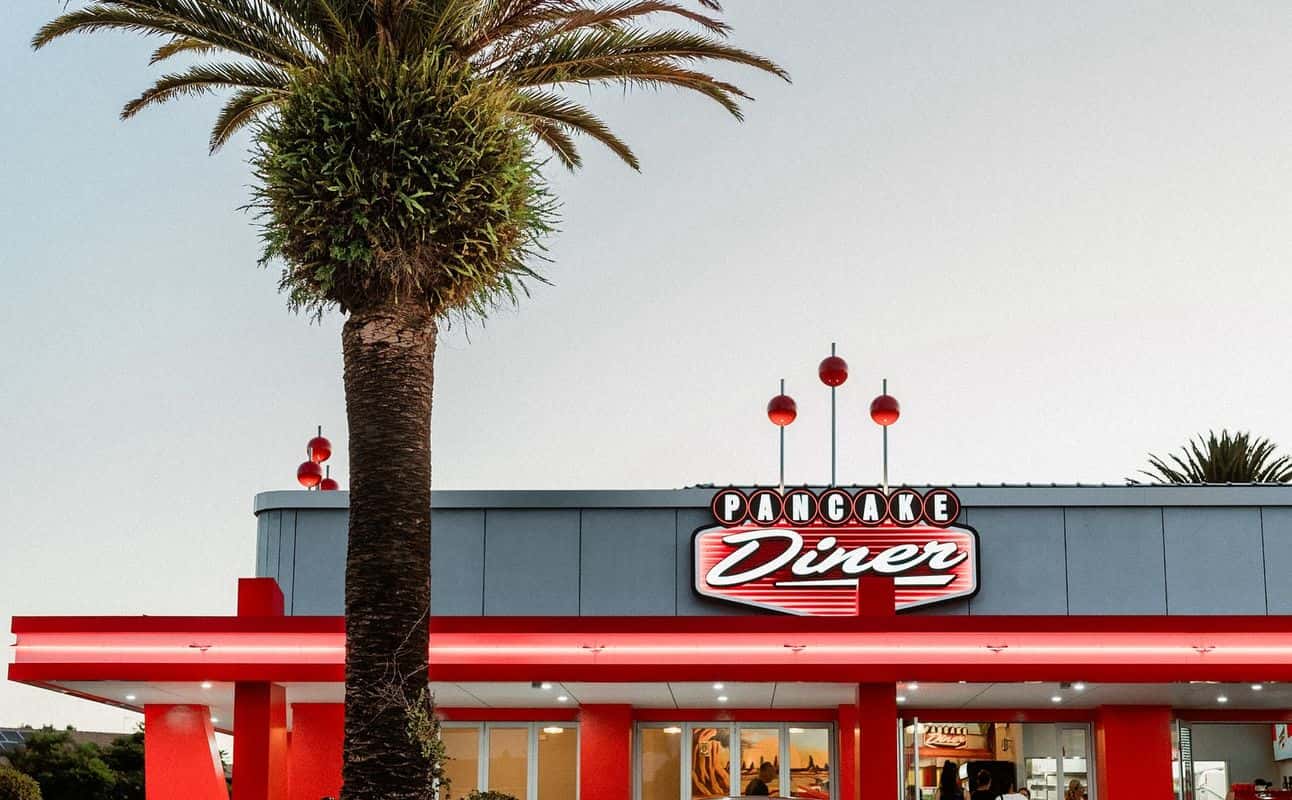 Enjoy American, Gluten Free options, Vegan options, Diner, Dog friendly, Non-smoking, Indoor & outdoor seating, Wheelchair accessible, $$$, Families and Groups cuisine at Pancake Diner Burleigh Heads in Burleigh Waters, Gold Coast