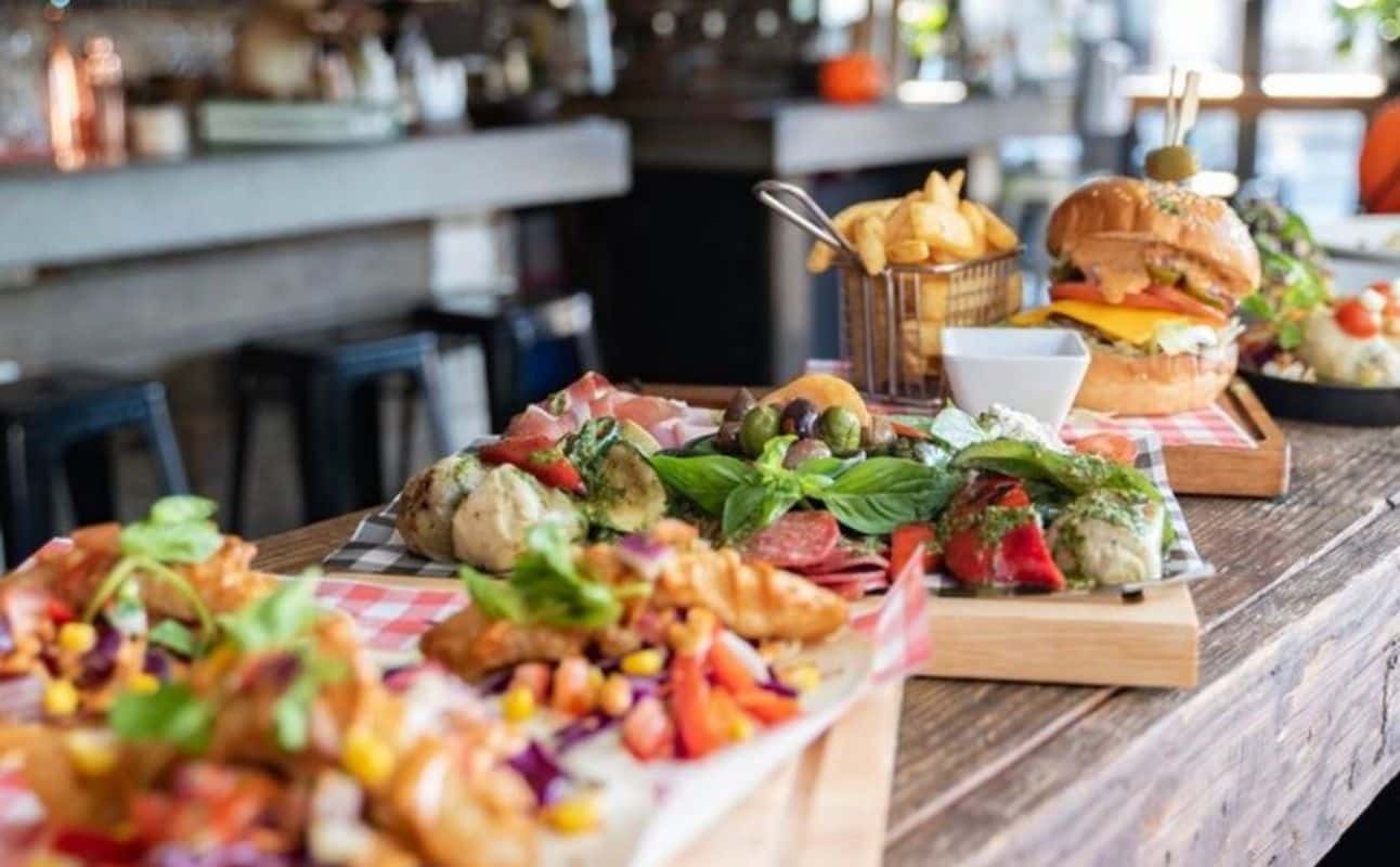Enjoy Pub Food, International, Small plates, Gluten Free options, Vegan options, Vegetarian options, Bars & pubs, Cocktail bar, Cafe, Indoor & outdoor seating, Dog friendly, $$, Groups, Bar scene and Date night cuisine at Corner Bar in Rozelle, Sydney