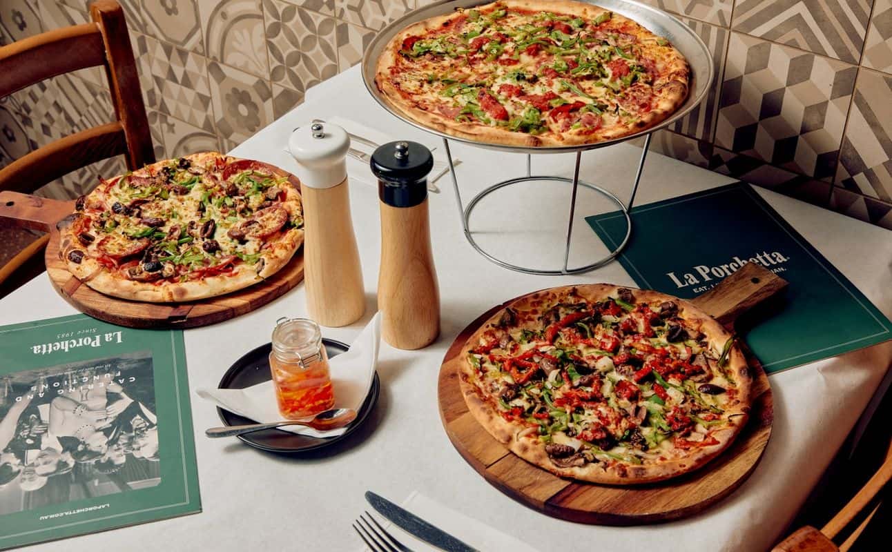 Enjoy Italian, Vegetarian options, Restaurant, Table service, Wheelchair accessible, $$$$ and Groups cuisine at La Porchetta Mentone in Mentone, Melbourne