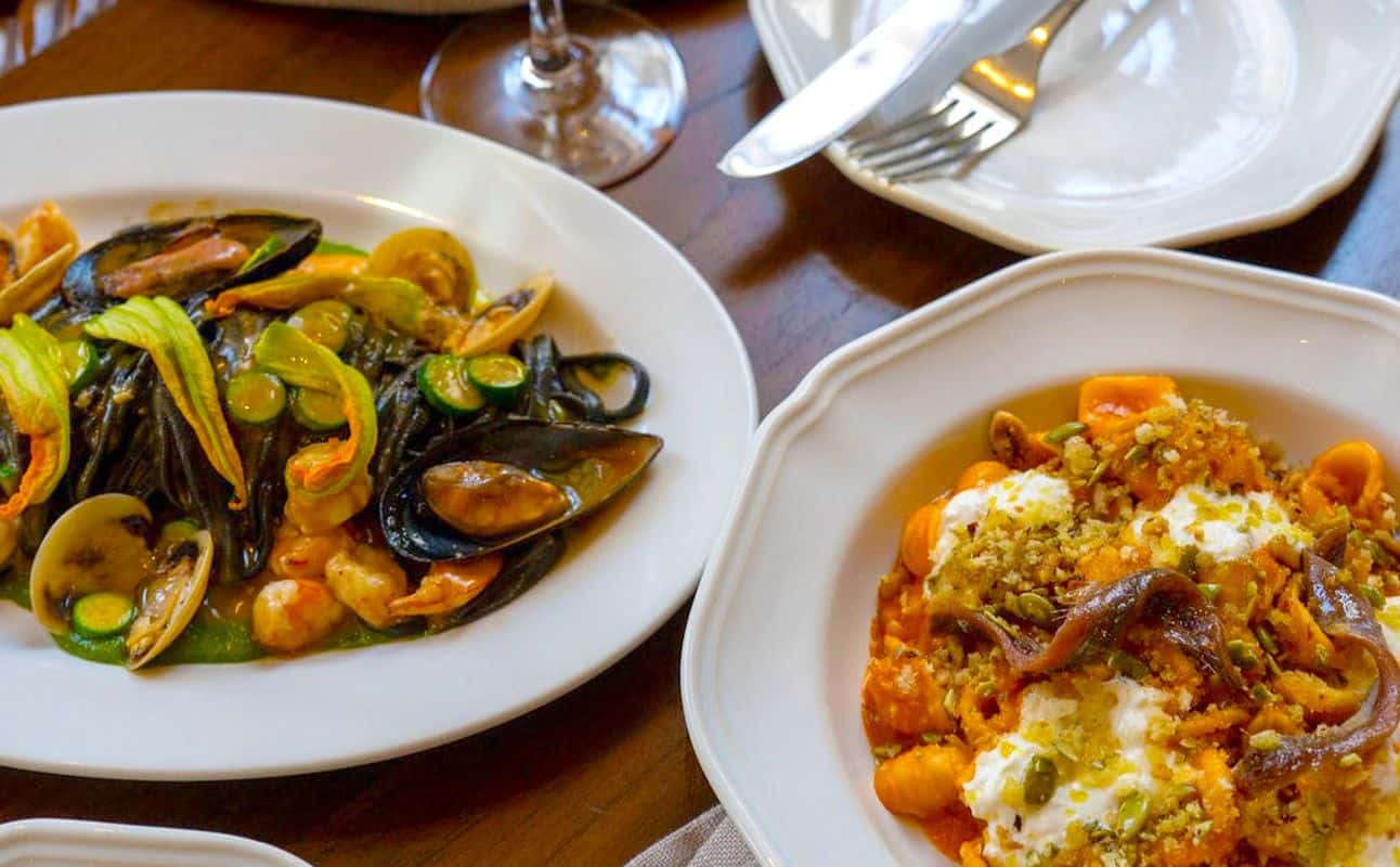 Enjoy Italian, Vegan options, Vegetarian options, Restaurant, Table service, Indoor & outdoor seating, Private dining, Highchairs available, Wheelchair accessible, $$$, Families, Groups, Special occasion and Date night cuisine at Postino Osteria in Summer Hill, Sydney