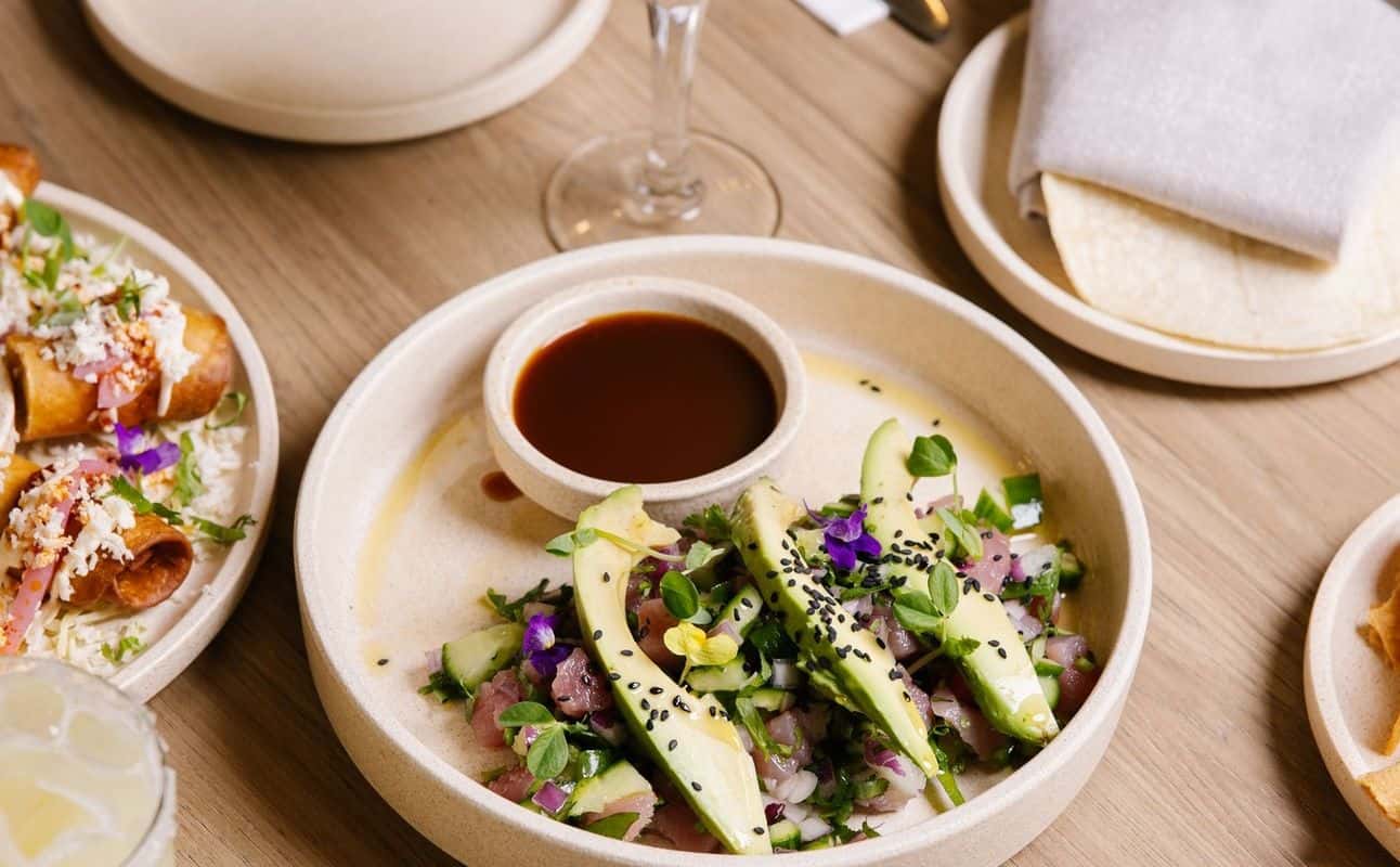 Enjoy Mexican, Gluten Free options, Restaurant, Indoor & outdoor seating, Dog friendly, Child friendly, Wheelchair accessible, $$$, Groups and Families cuisine at Sayulita in Lane Cove, Sydney