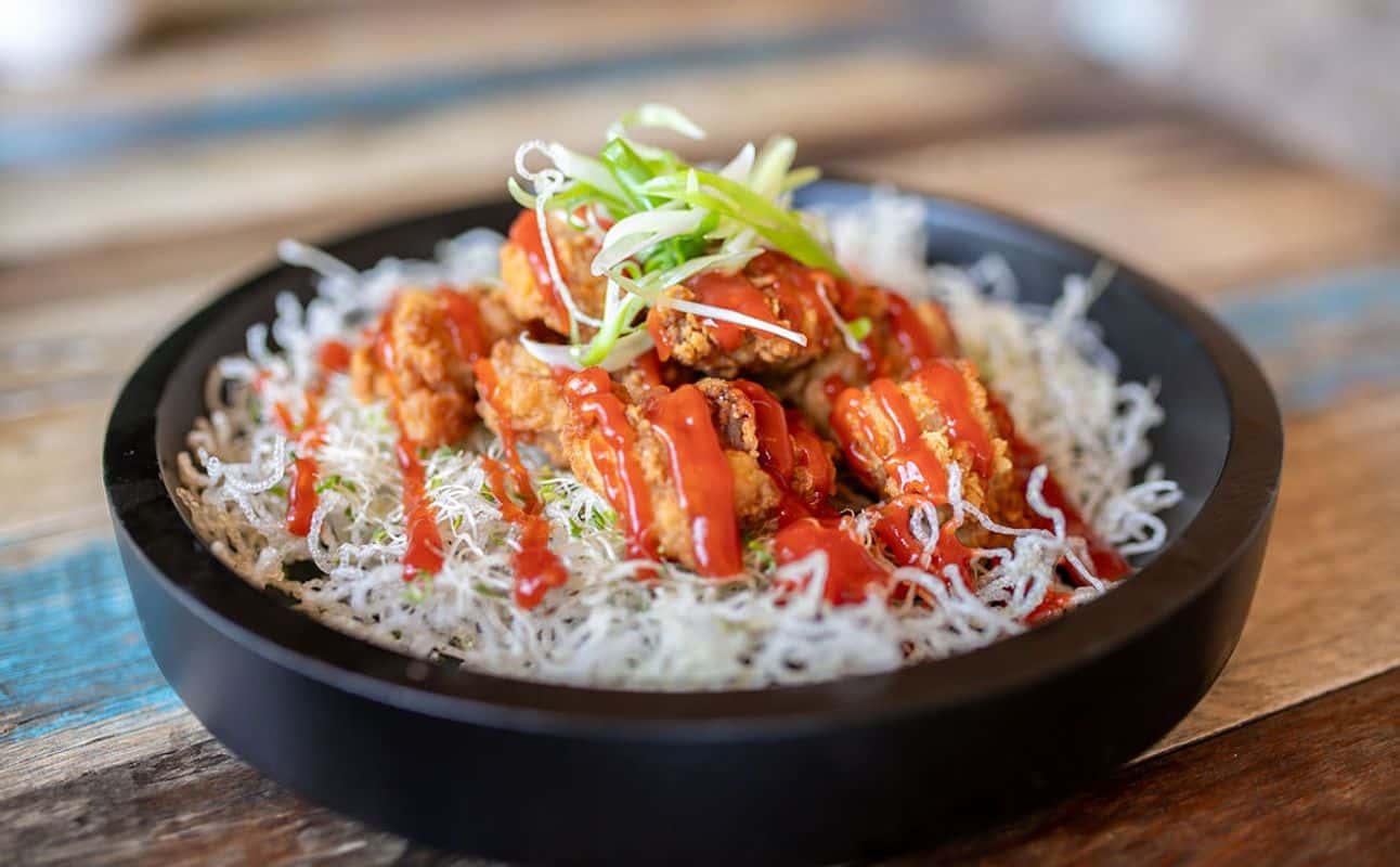 Enjoy Australian, French, Pub Food, Gluten Free options, Vegetarian options, Sports bar, Indoor & outdoor seating, Child friendly, $$, Groups and Live music cuisine at The Racquet Club Bar in Elanora Heights, Sydney