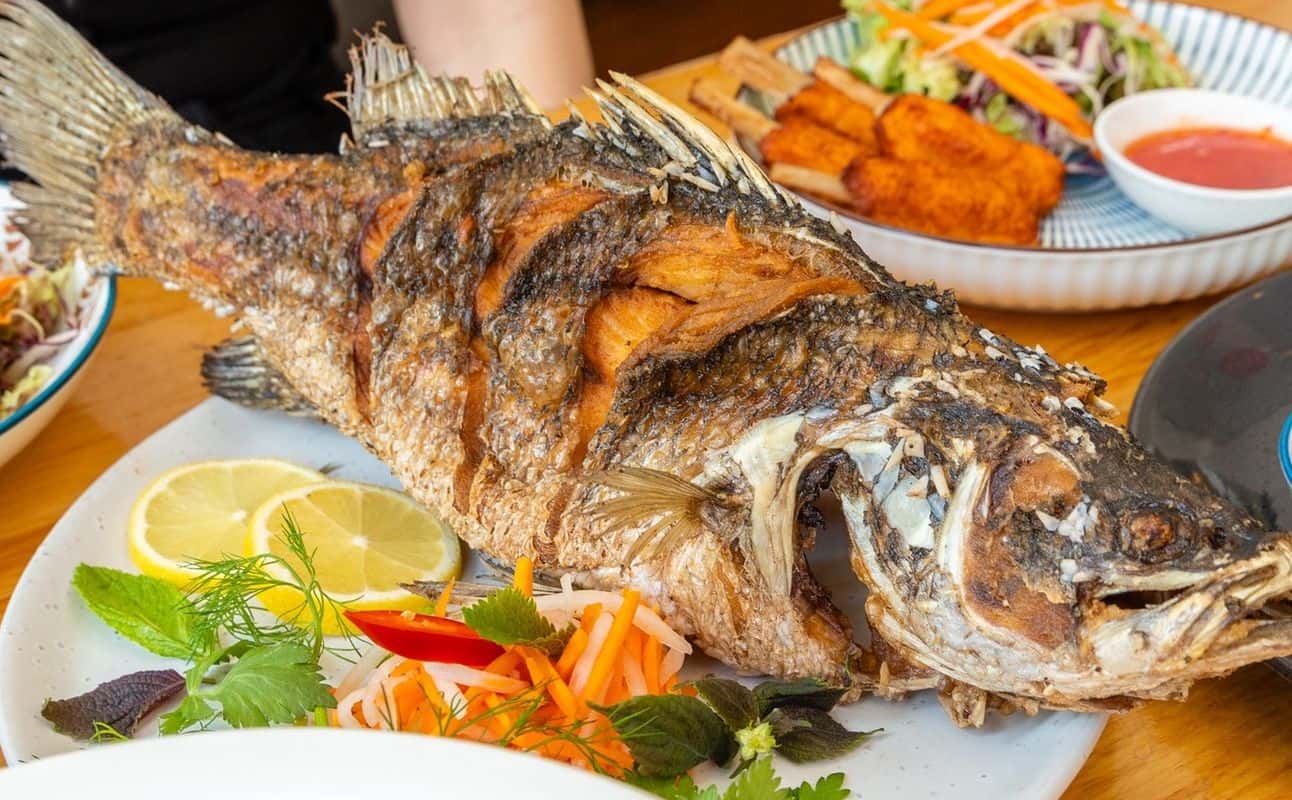 Enjoy Vietnamese, French, Asian, Vegan options, Restaurant, Indoor & outdoor seating, Free wifi, $$$, Families and Groups cuisine at Le Feu Mornington in Mornington, Melbourne