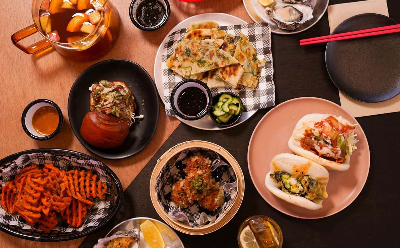 Enjoy Asian, Fusion, Taiwanese, Vegan options, Restaurant, Highchairs available, $$$, Groups, Families and Special occasion cuisine at LUNA CHAN in Moonah, Hobart