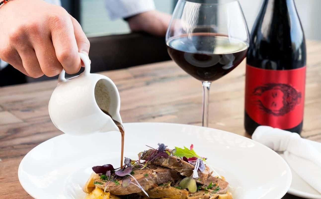 Enjoy Greek, Mediterranean, Vegetarian options, Vegan options, Gluten Free options, Restaurant, Indoor & outdoor seating, Private dining, Highchairs available, Wheelchair accessible, Free wifi, Table service, Dog friendly, Non-smoking, $$$ and Groups cuisine at Ellenika Taverna in Glenelg, Adelaide