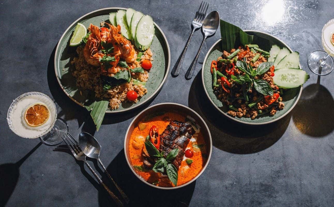 Enjoy Thai, Vegan options, Gluten Free options, Restaurant, Table service, $$$, Groups, Families, Bar scene, Craft beer, Date night and Special occasion cuisine at Big Boy Bangkok in Newstead, Brisbane