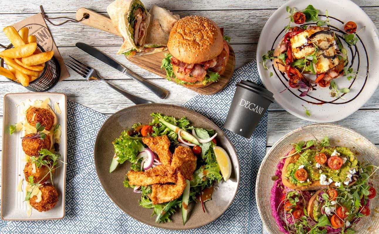 Enjoy Italian, Vegetarian options, Bars & pubs, Cafe, Highchairs available, Indoor & outdoor seating, Non-smoking, Table service, Wheelchair accessible, $$, Groups, Families and Live music cuisine at Degani Woodgrove in Melbourne CBD, Melbourne