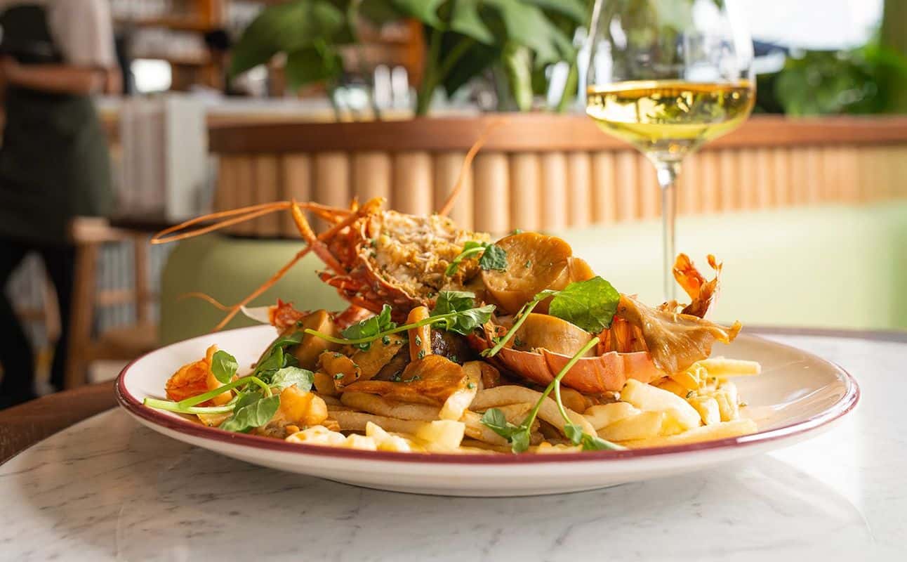 Enjoy Seafood, Australian, Dairy free options, Gluten Free options, Restaurant, Table service, Indoor & outdoor seating, $$$, Families, Groups and Views cuisine at Touch Wood @ Sydney Fish Market in Pyrmont, Sydney