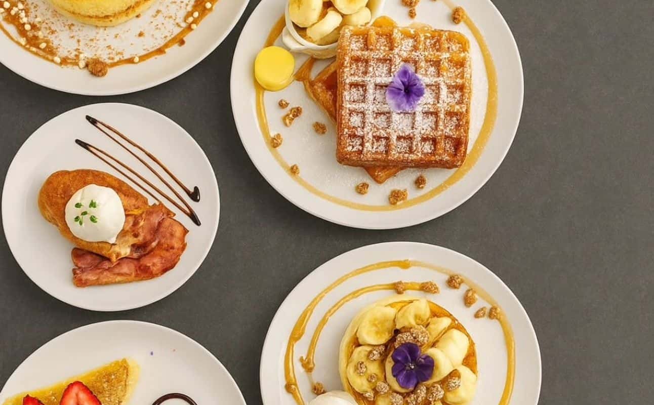 Enjoy Cafe, Australian, Vegan options, Cafe, Indoor & outdoor seating, Highchairs available, Table service, Wheelchair accessible, $$$, Families and Groups cuisine at Helga's Pancake House in Cairns City Centre, Cairns