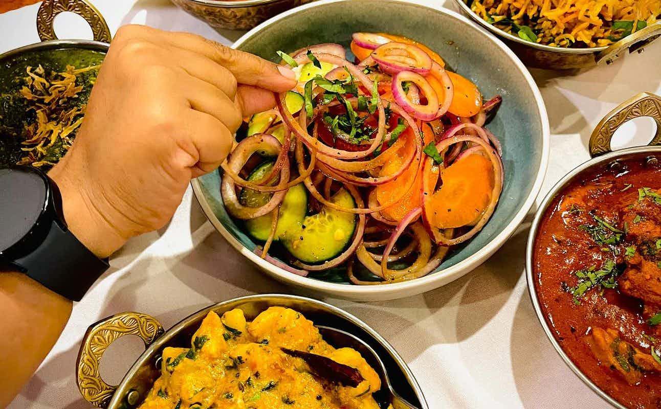 Enjoy Indian, Nepalese, Vegetarian options, Restaurant, Street Parking, Wheelchair accessible, Non-smoking, $$ and Groups cuisine at Spice Town in Mount Lawley, Perth