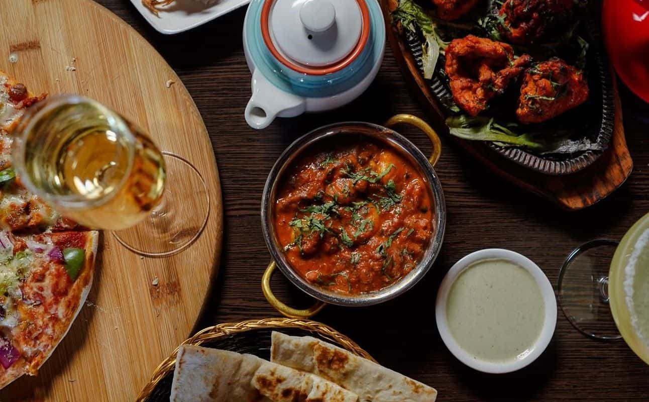 Enjoy Indian, Fusion, Dairy free options, Vegan options, Vegetarian options, Restaurant, Table service, $$$, Groups, Local cuisine and Families cuisine at Bombay Rocks in St Kilda, Melbourne