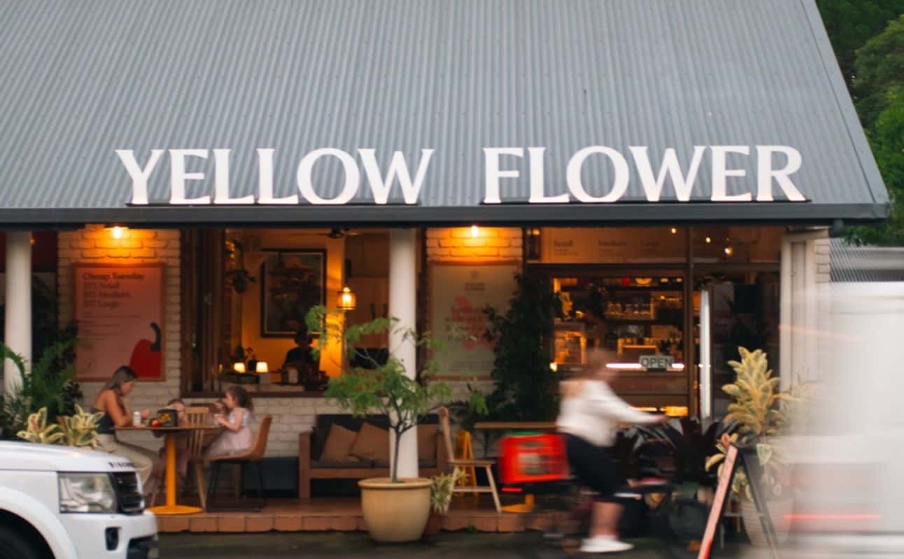 Enjoy Indian, Vegetarian options, Vegan options, Gluten Free options, Restaurant, $$, Groups and Live music cuisine at Yellow Flower Indian Restaurant in Suffolk Park, Byron Bay and Northern NSW