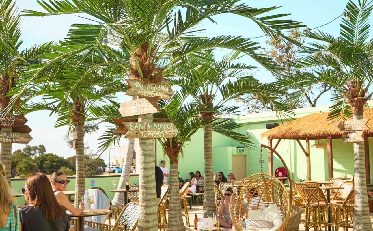 Enjoy Australian, Vegetarian options, Vegan options, Gluten Free options, Restaurant, Indoor & outdoor seating, $$$$, Families, Groups and Views cuisine at Moon Dog Beach Club in Frankston, Melbourne