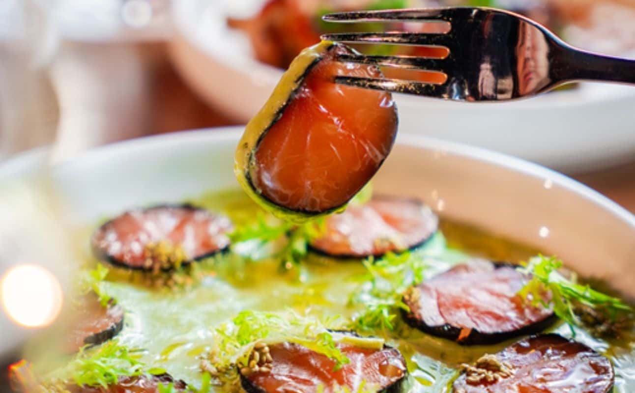 Enjoy Australian, Dairy free options, Gluten Free options, Vegan options, Vegetarian options, Restaurant, Indoor & outdoor seating, Free wifi, Table service, Non-smoking, $$, Groups and Families cuisine at Solander Dining and Bar in Sydney CBD and Inner Suburbs, Sydney