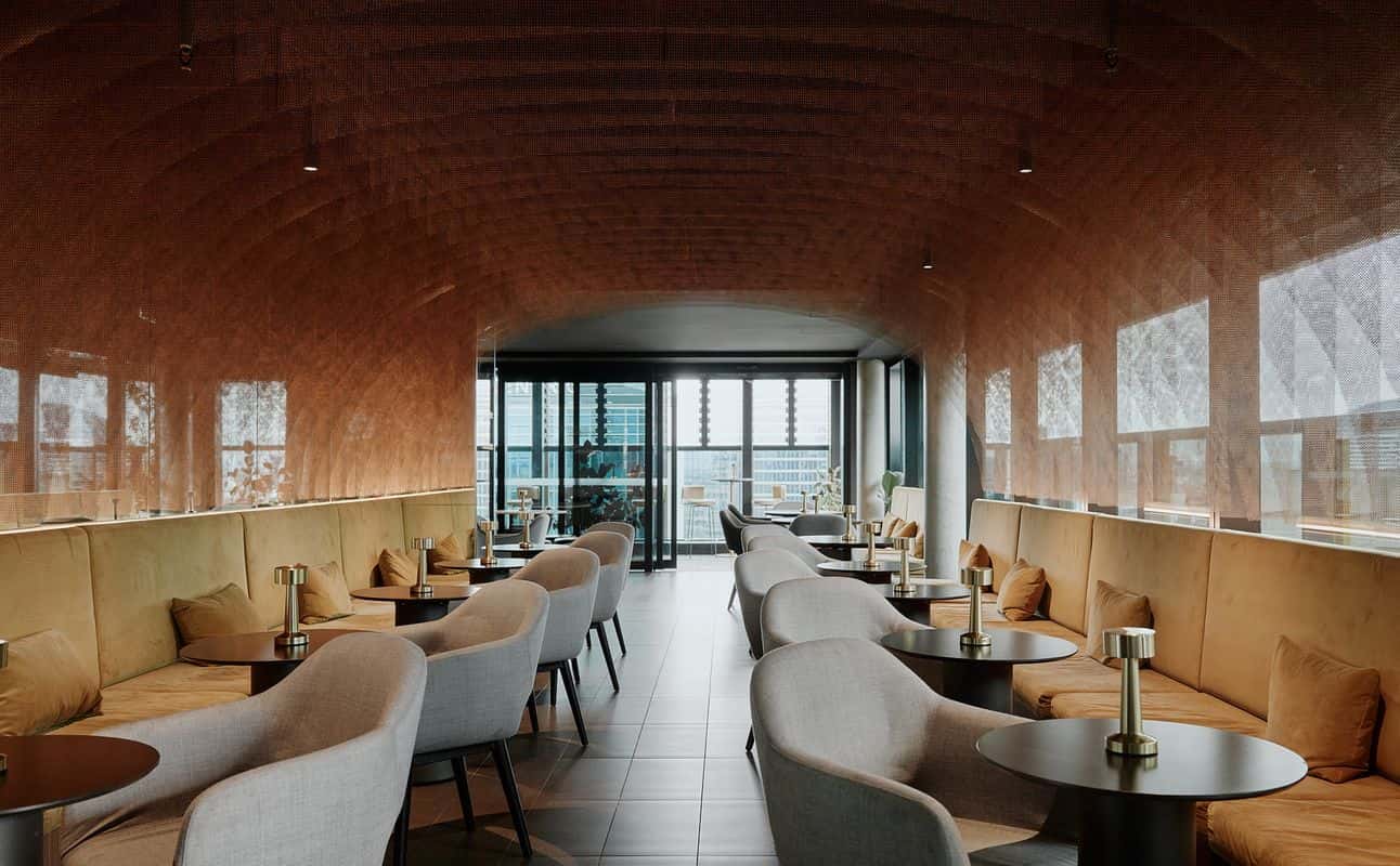 Enjoy Asian, Modern Asian, Small plates, Cocktail bar, Indoor & outdoor seating, $$, Groups, Local cuisine, Date night and Views cuisine at The Q Rooftop Bar in Melbourne CBD, Melbourne