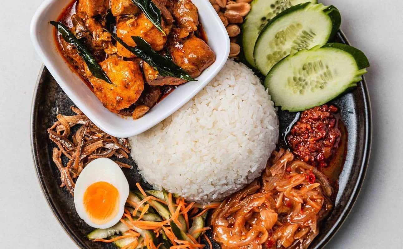 Enjoy Malaysian, Vegetarian options, Restaurant, Child friendly, Table service, $$, Families and Groups cuisine at Into Laksa - Rhodes in Rhodes, Sydney