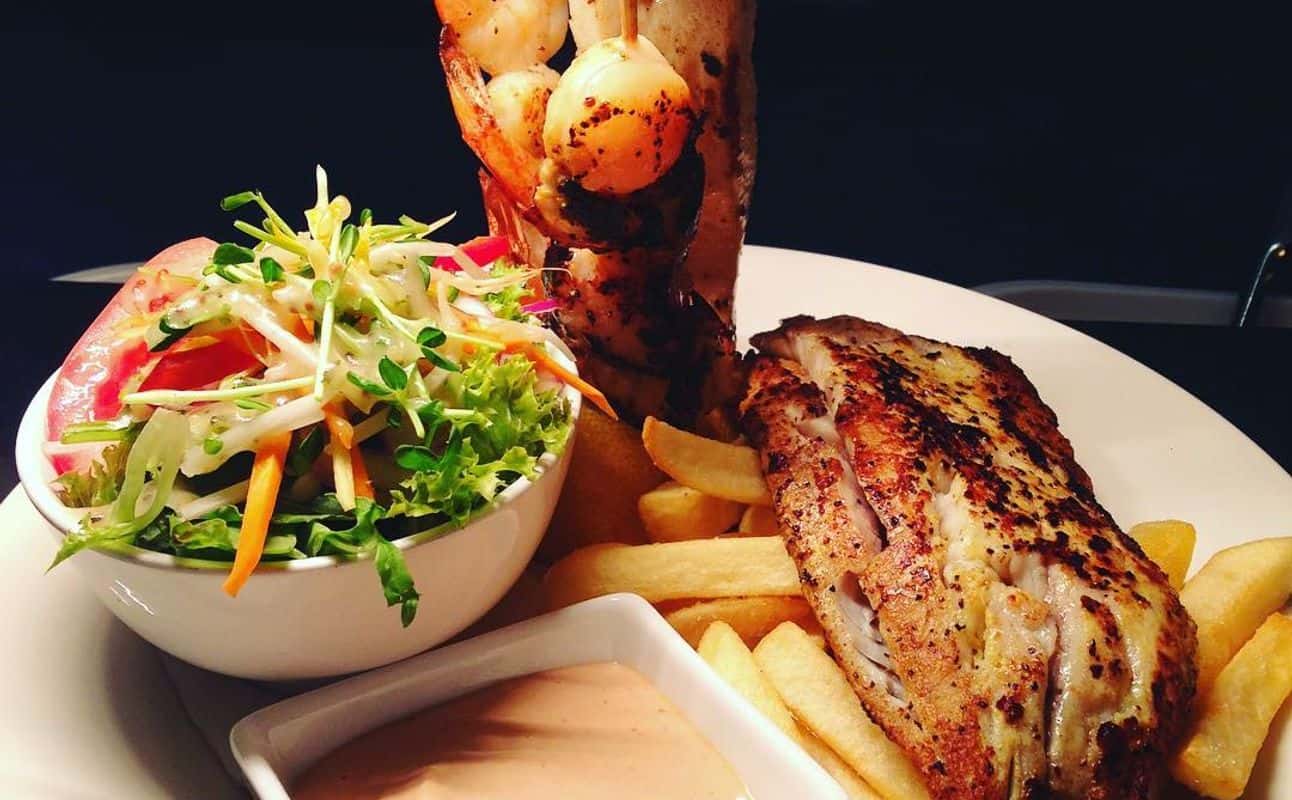 Enjoy Seafood and Steakhouse cuisine at River Deck Restaurant - Noosa in Tewantin, Sunshine Coast