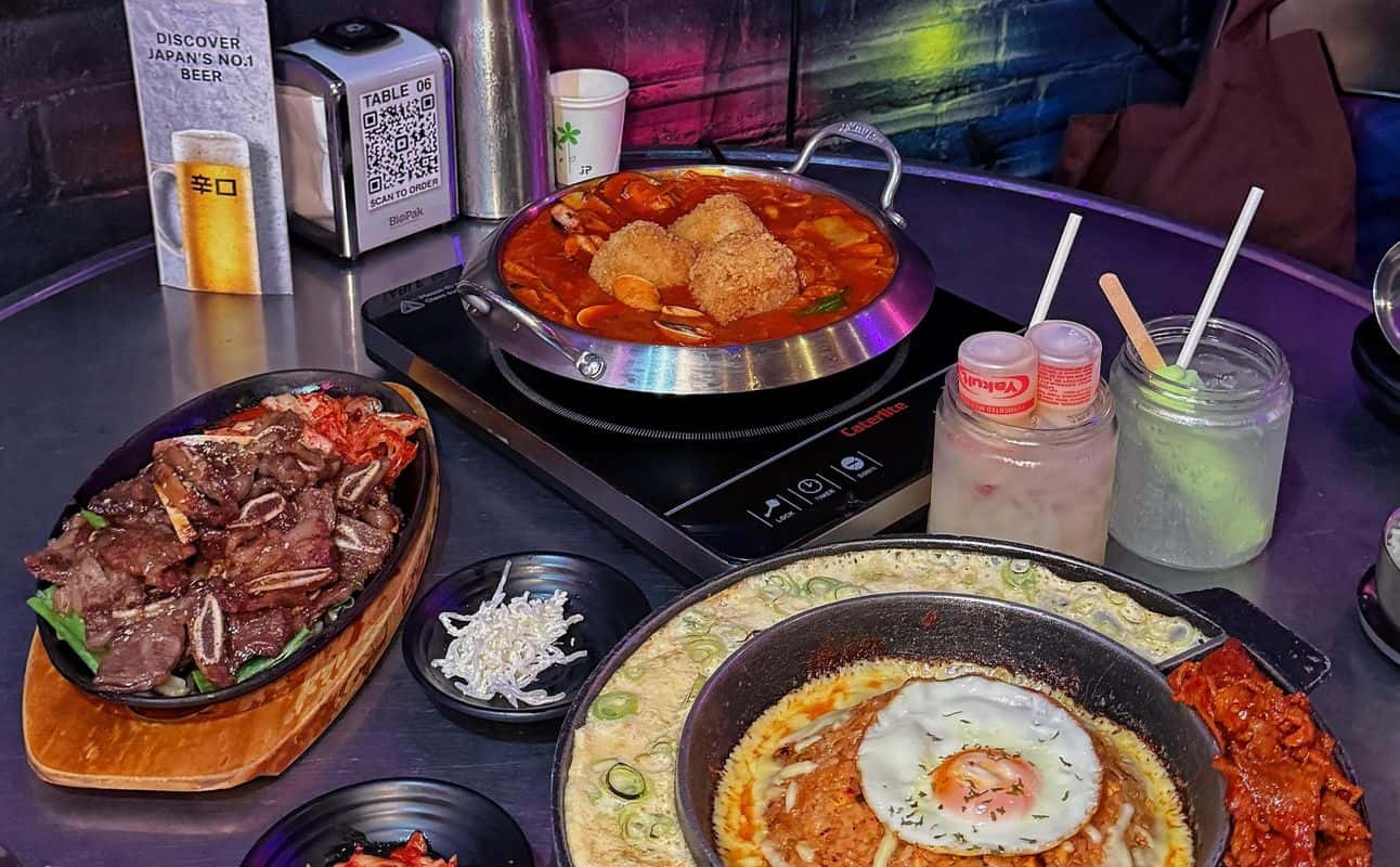 Enjoy Korean, Vegan options, Gluten Free options, Restaurant, Beer garden, $$$, Groups, Families, Date night and Hidden gems cuisine at Funny Funny in Brisbane CBD, Brisbane