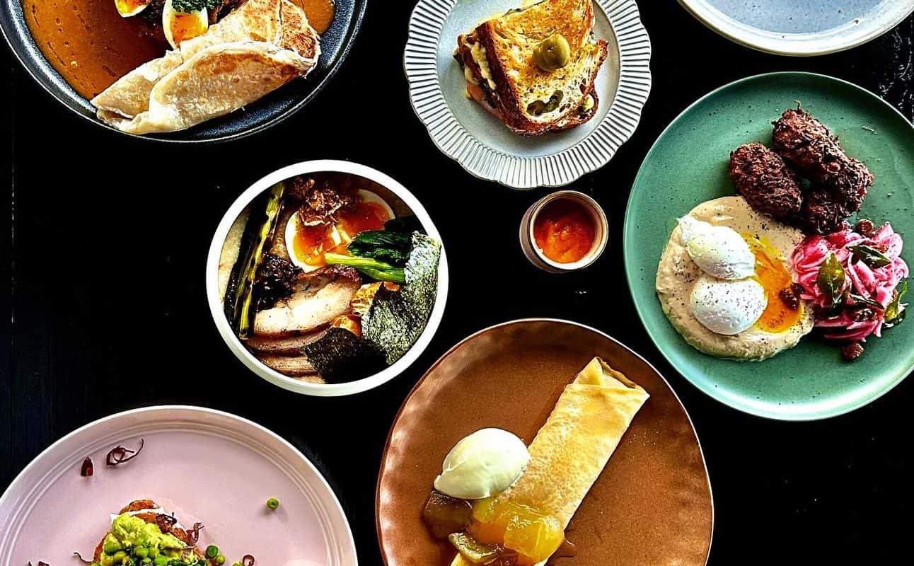 Enjoy Fusion, Vegan options, Vegetarian options, Restaurant, Cafe, Highchairs available, Indoor & outdoor seating, Wheelchair accessible, Dog friendly, Table service, $$$, Families, Groups, Date night, Special occasion and Views cuisine at Garage Palm Cove in Palm Cove, Cairns