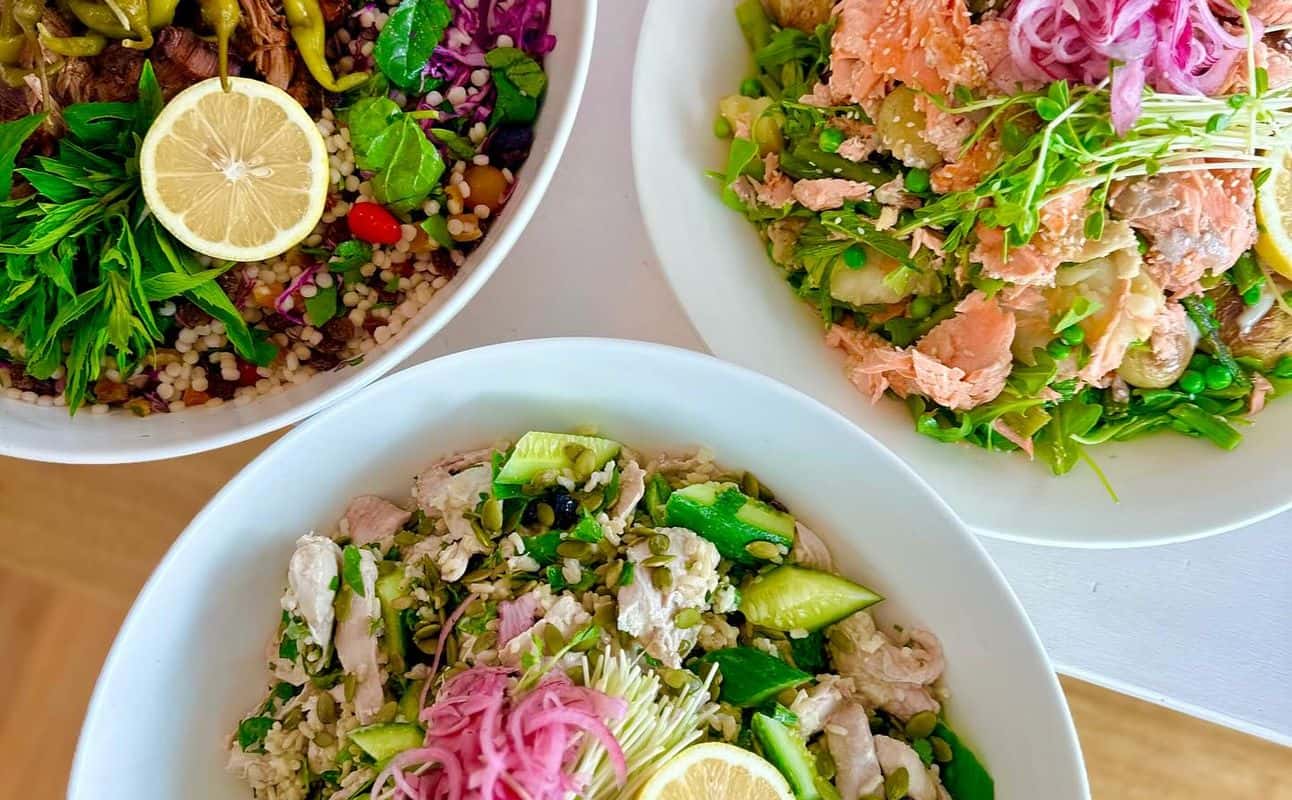 Enjoy Mediterranean, Dairy free options, Gluten Free options, Vegan options, Vegetarian options, Restaurant, $$$, Live music, Families, Groups and Special occasion cuisine at The Love Food Kitchen in Avalon, Sydney