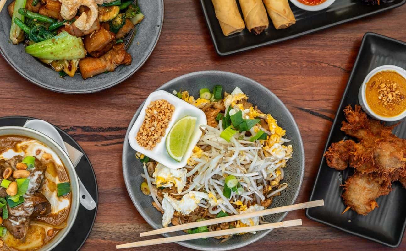Enjoy Thai, Vegetarian options, Vegan options, Gluten Free options, Cafe, Indoor & outdoor seating, Wheelchair accessible, Table service, Non-smoking, Highchairs available, Dog friendly, $$, Groups, Hidden gems, Date night, Families and Kids cuisine at Hot Chilli Bean Thai Cafe in Coolum, Sunshine Coast