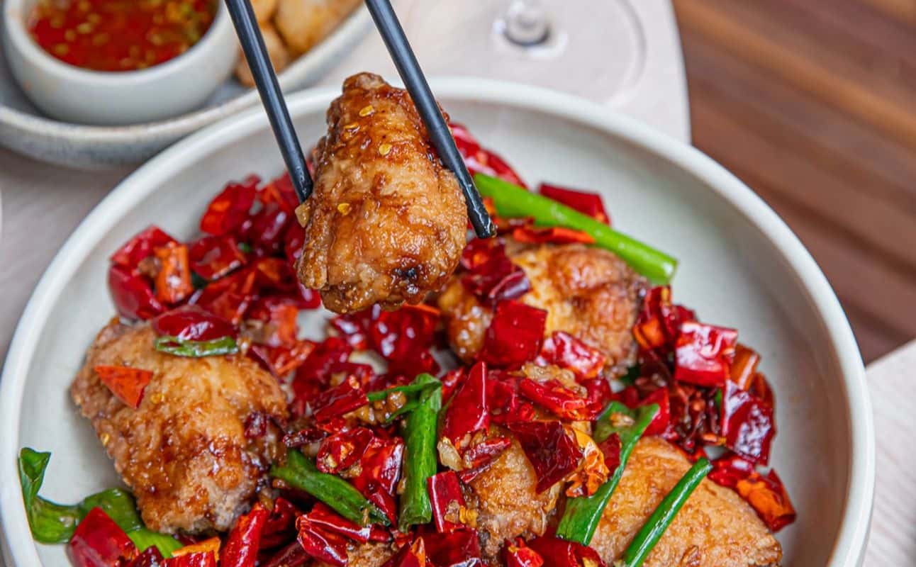 Enjoy Chinese, Vegetarian options, Vegan options, Gluten Free options, Restaurant, Indoor & outdoor seating, Street parking, Table service, Wheelchair accessible, $$$$, Groups and Families cuisine at Lotus Dumpling Bar - Walsh Bay in Walsh Bay, Sydney