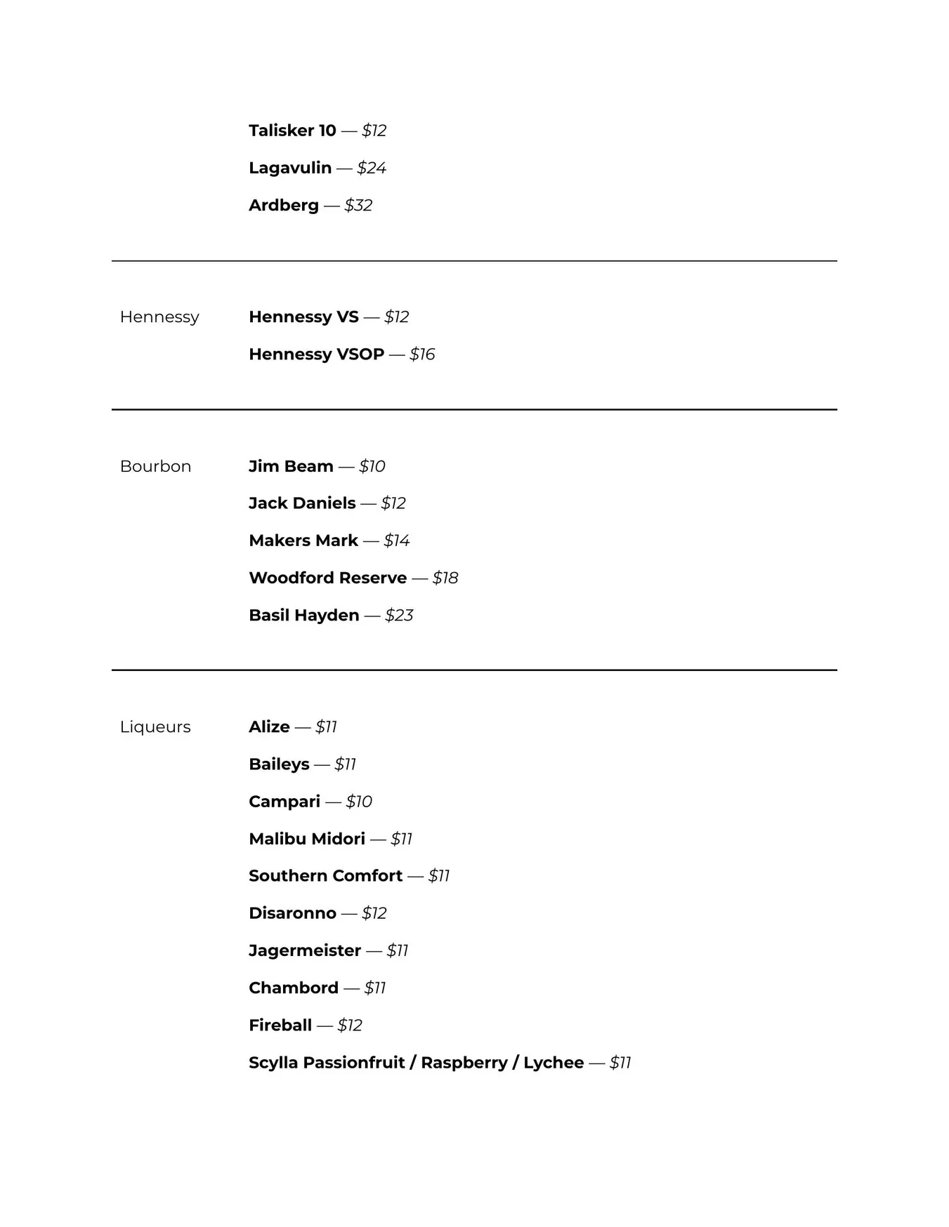 Solenne menu, page 17