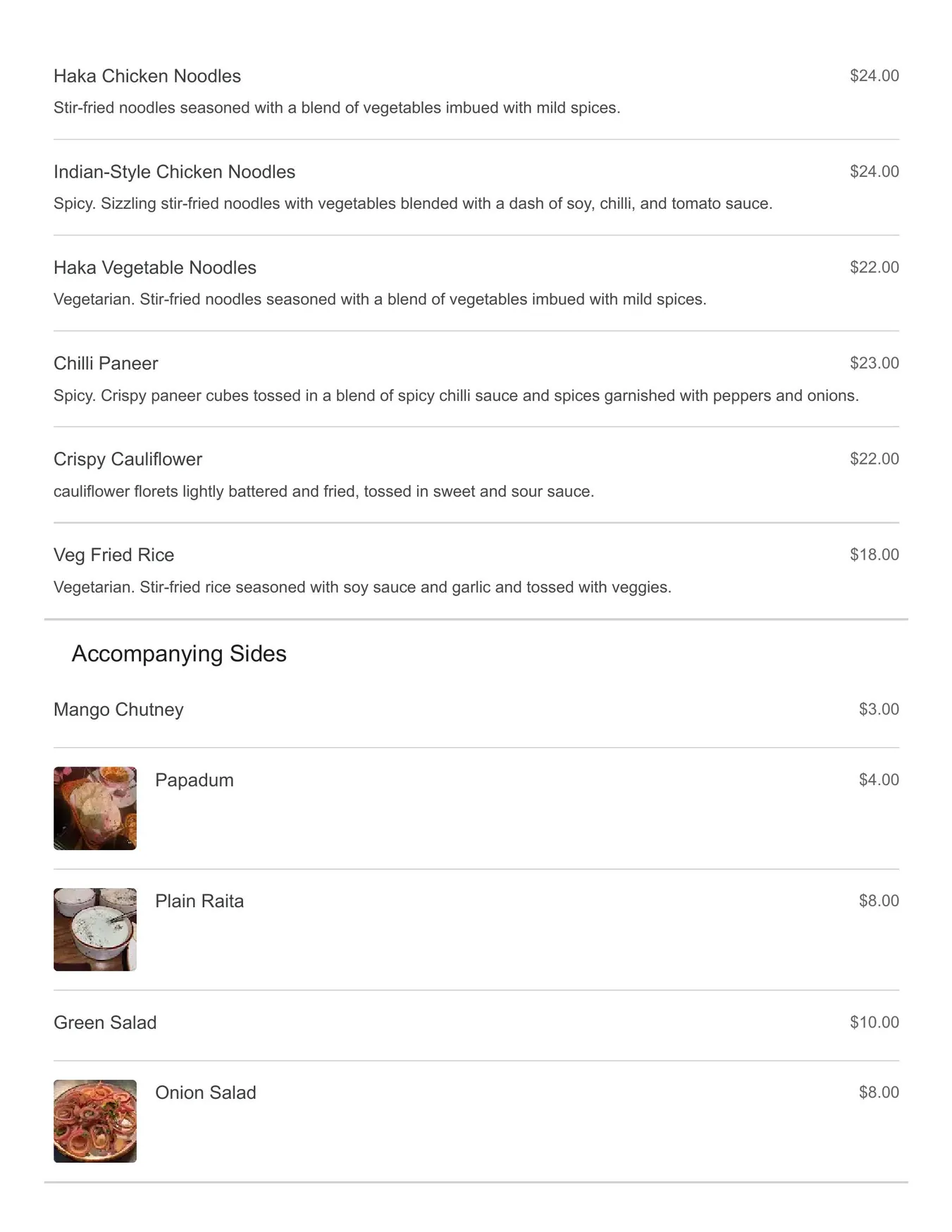 Chakna Tandoori Bites menu, page 6