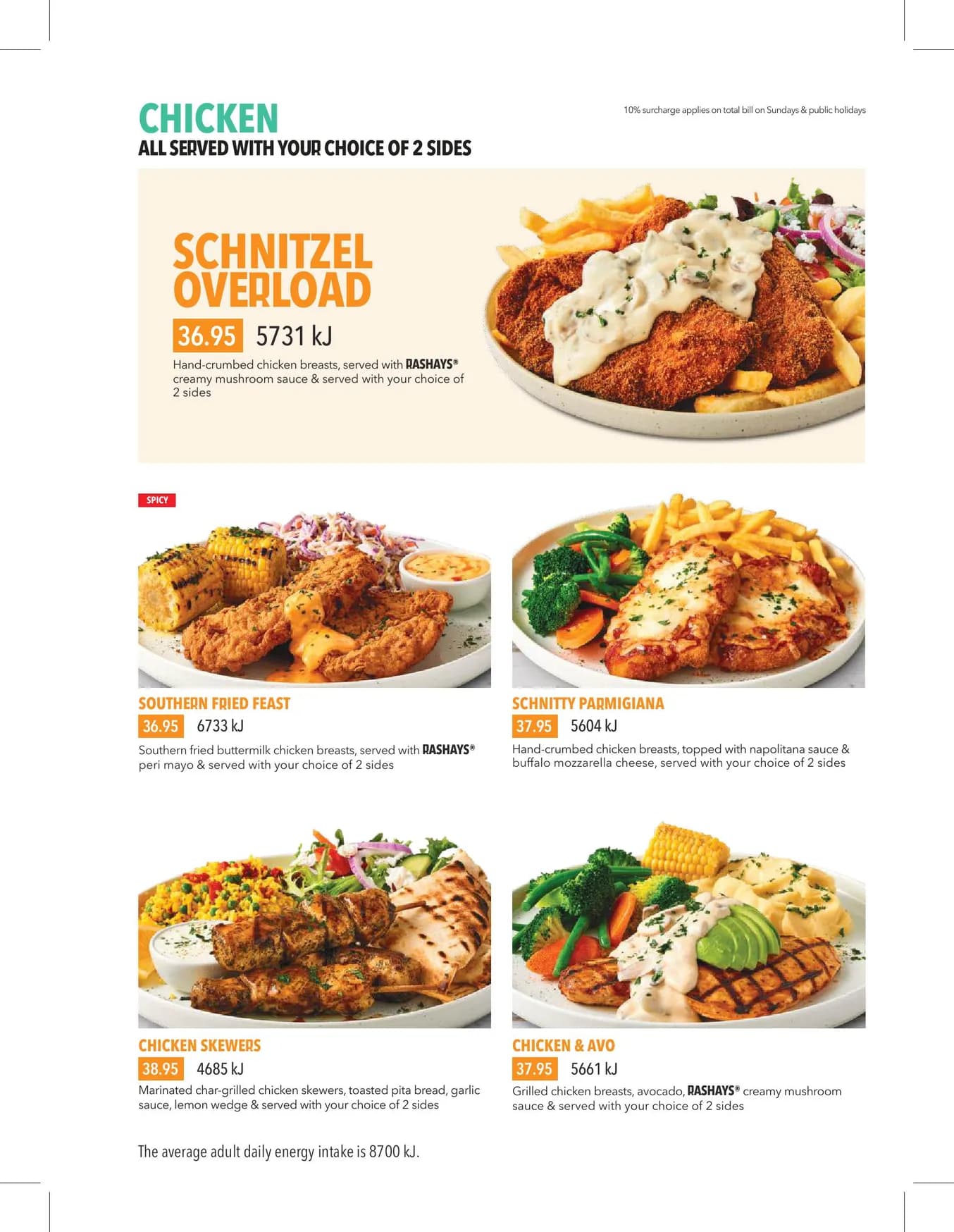 Rashays Beverly Hills menu, page 13