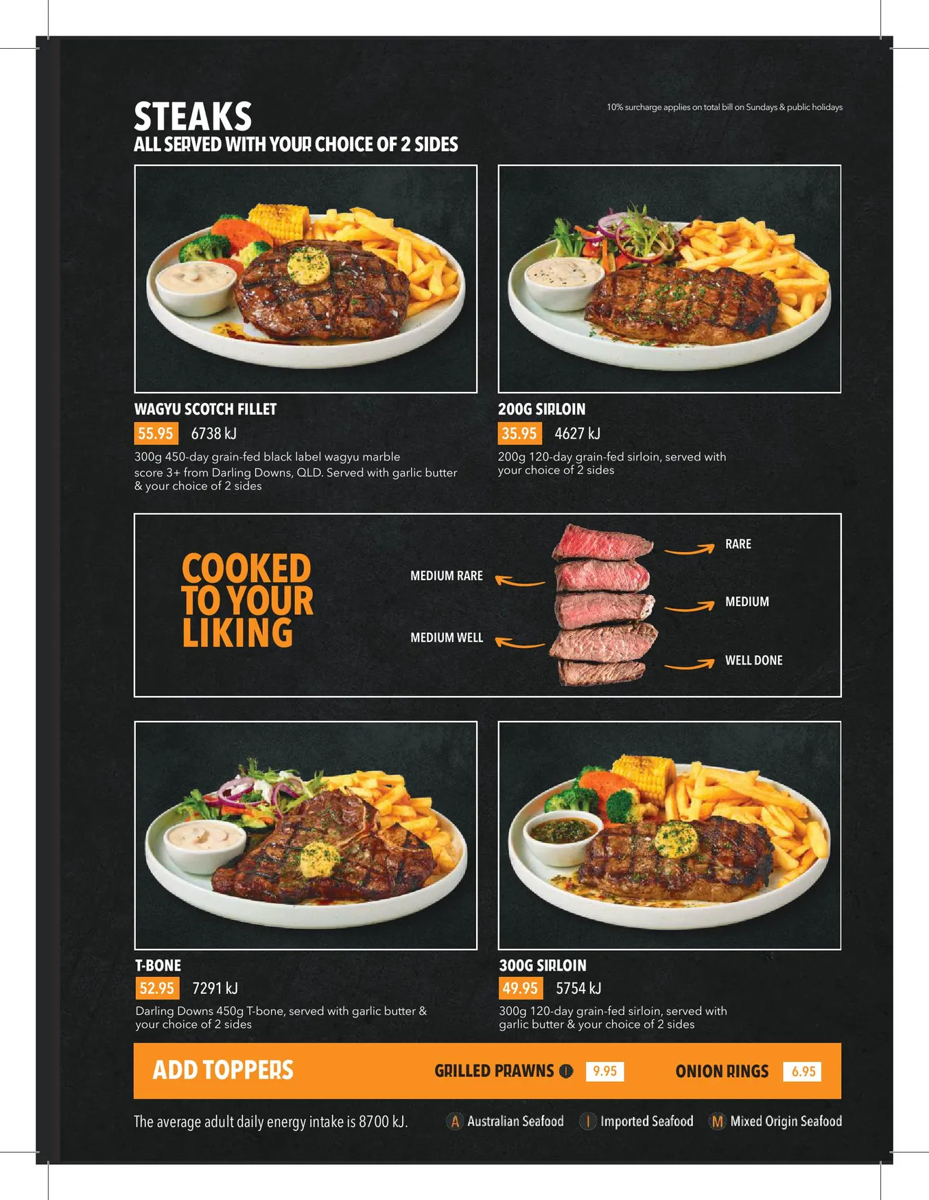 Rashays Beverly Hills menu, page 9
