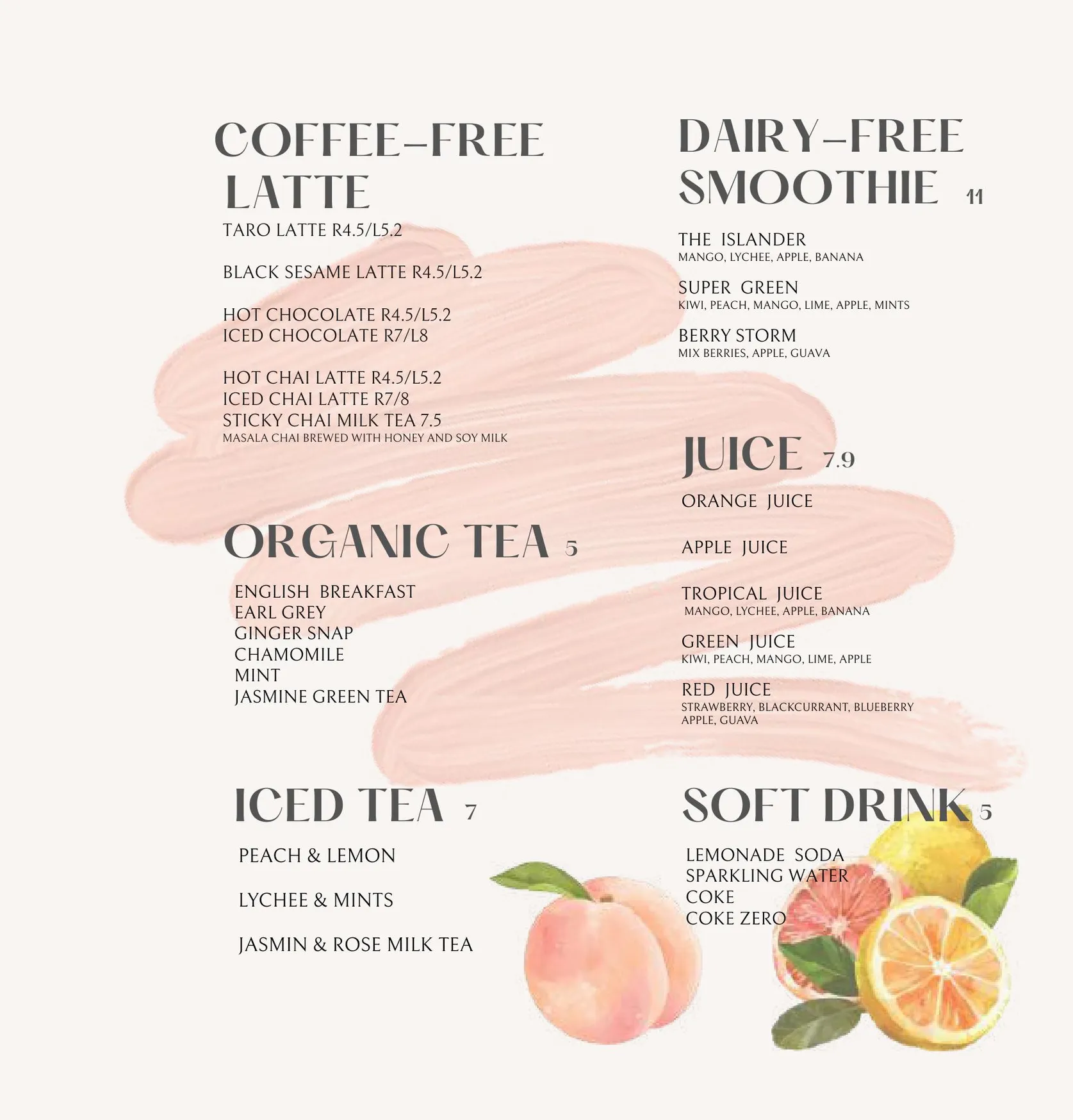 Auvers Restaurant menu, page 7