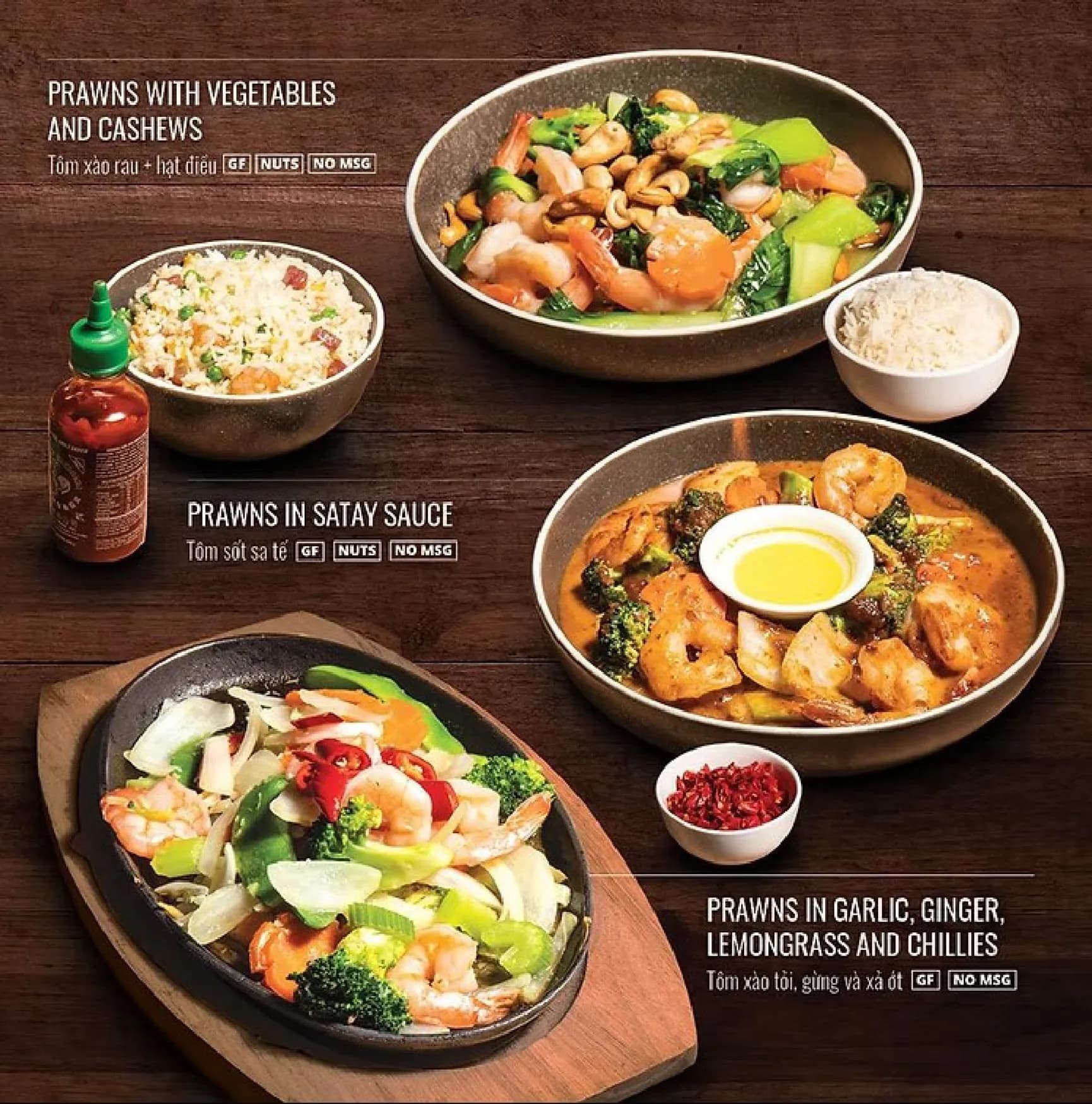Tran Tran menu, page 17