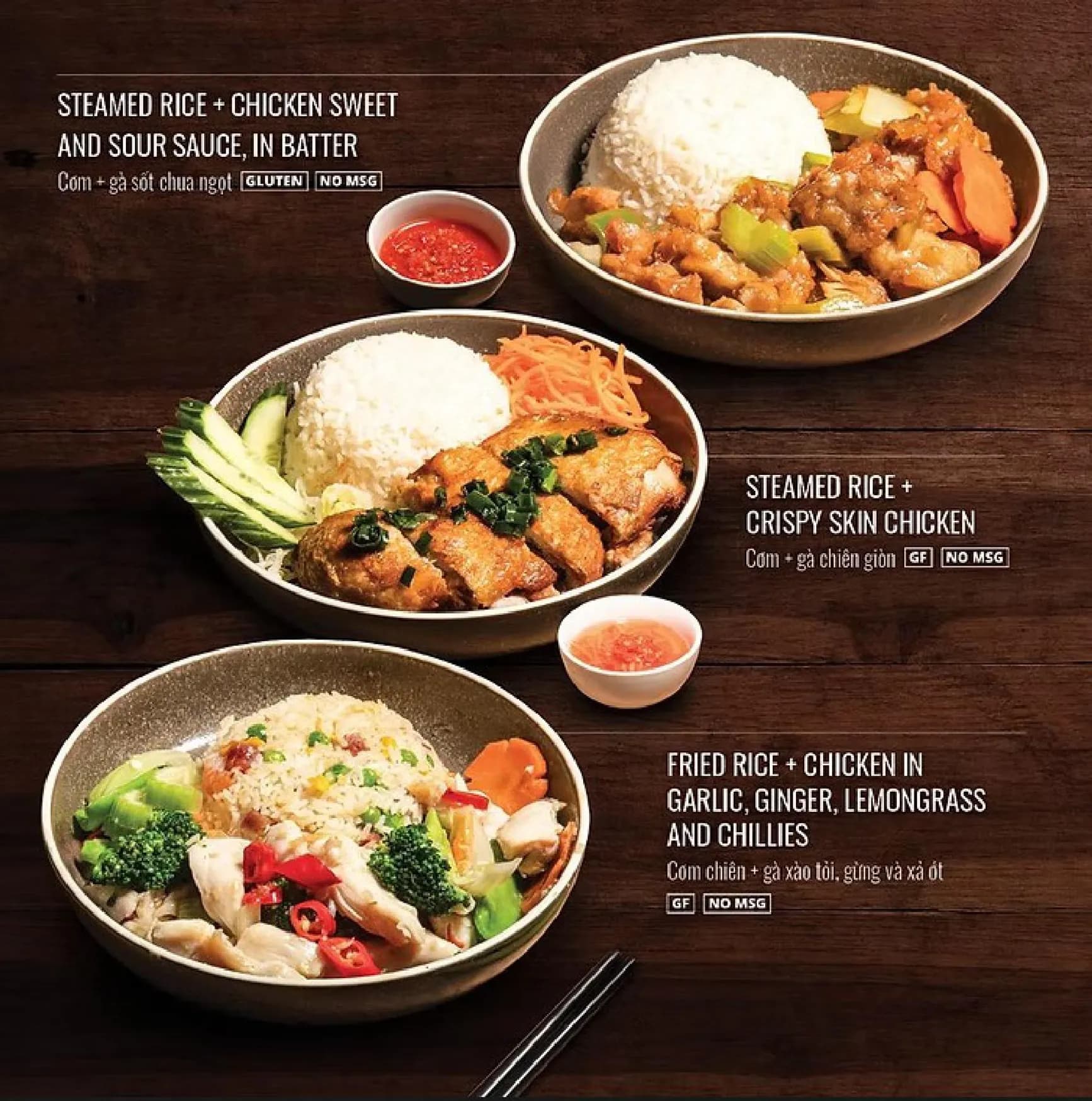 Tran Tran menu, page 41